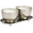 Metal Rose in Paradise Scented Grid Patterned 10 oz 1 Wick Decorative Candle with White Wax-91735978