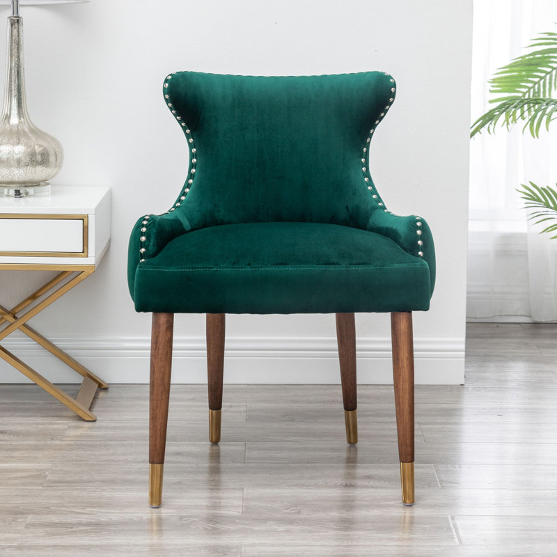 Fauteuil Jaria, Polyester vert
