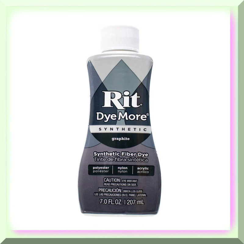 Graphite Fusion Liquid Fabric Dye 7oz Synthetic