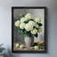 Art floral rétro encadré noir-1335252559