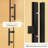 Pivot Shower Doors 32" -33.25" W x 72" H Door Frameless Pivot Swing Shower Door with Tempered Glass-100966594-100966595