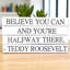 4 Piece Teddy Quotes Stack Decorative Book Set