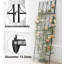 98cm H x 54.5cm W Metal Gothic