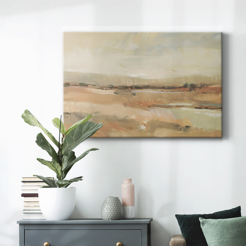 Earth Tone Landscape I-Gallery Wrapped Canvas, 40" H x 60" W