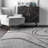 Almarosa Modern Shag Performance Dark Gray Rug-1286204898
