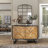 Adaleena Modern Weave-Style Sideboard