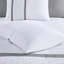 Ensemble d'édredon brodé 8 pièces blanc très grand-136330932-136330933