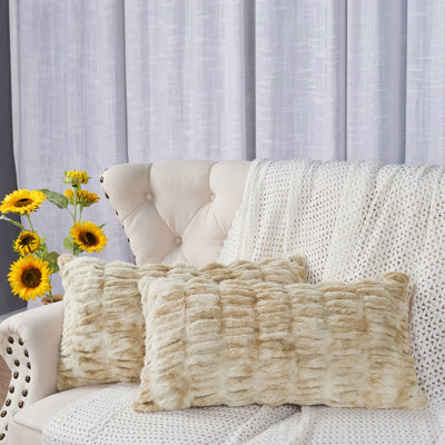 Rectangular Lumbar Cushion Cover