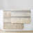 Woven Texture Stripe Bath Rug Natural-834284281