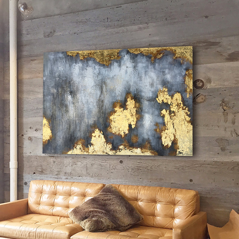 « réfléchissant des lumières », reproduction de peinture à l’huile sur toile tendue