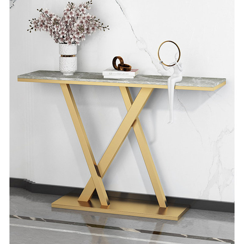Console Modern Modern Glam, H 31,5 po x l 39,37 po x P 11,81 po