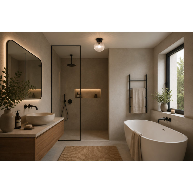 Glass Flush Mount