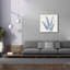 «Forest Ferns 2 V2 Blue» par Albena Hristova, art mural sur toile-102878936