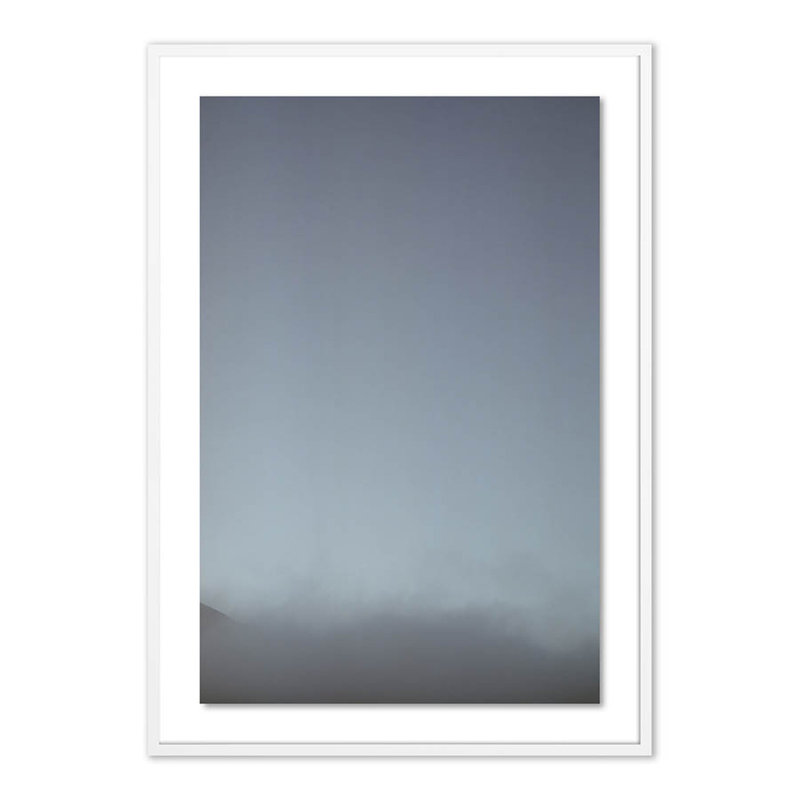 Clouds 1 Print by Riley Ryan, White, 48" H x 34" W x 2.5" D