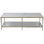 Signature Designs Sashay Gold Cocktail Table