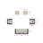 Shanden Wicker 5 - Person Patio Conversation Set with Cushions-494361675-494361672