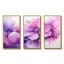 Encre botanique florale rose et mauve - art mural botanique-1701522851-1701522848