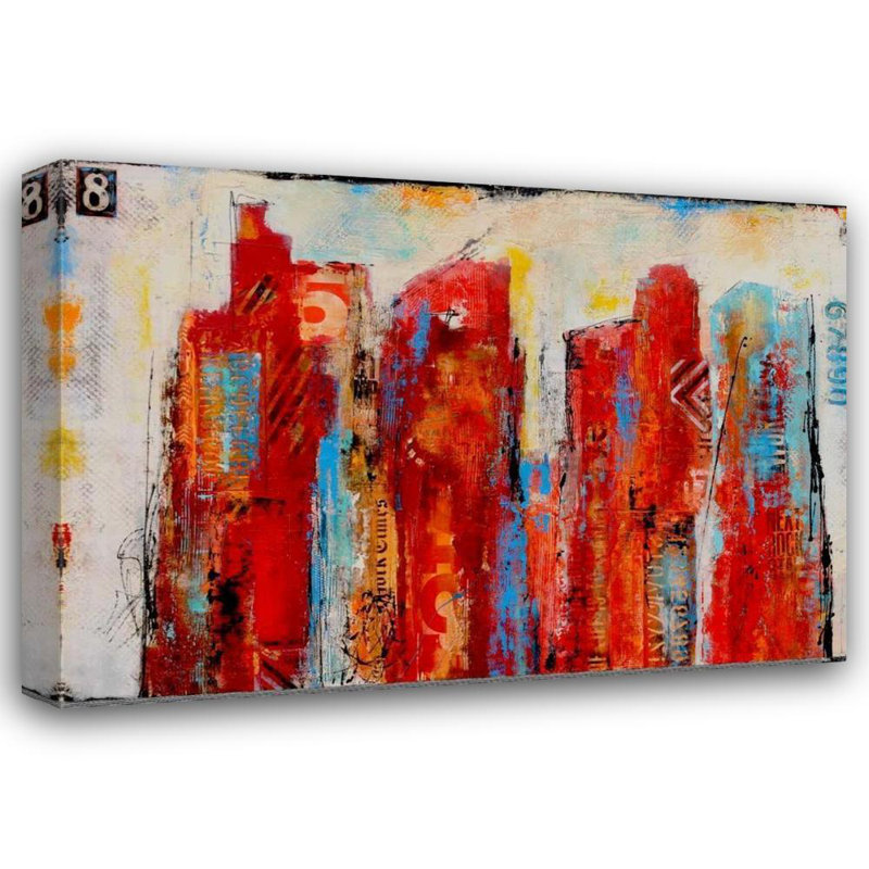 Art sur toile tendu avec Lark Manor ™ Ashley, Erin Gallery: District 8, H 35 po x l 48 po