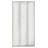 Sakura Fluted 4.5" x 9" Glossy Porcelain Wall Tile-114123719