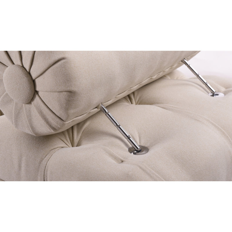 Hollister Upholstered Bench, Sky Neutral Beige