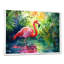 Flamant rose dans la lagune II - flamant rose, art mural-2139169944-2139169948-2139169894