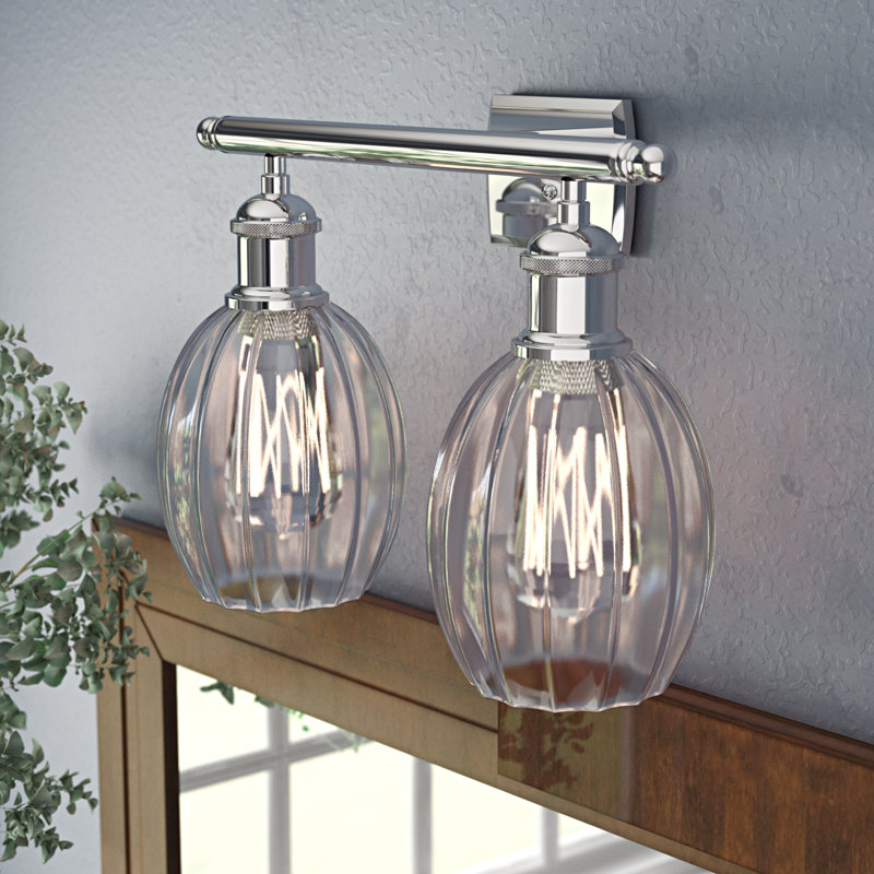 Bolduc 2 - Light Dimmable Vanity Light, Polished Chrome