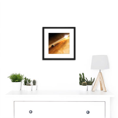 Space NASA ESA Planet Fomalhaut B Orbiting Sun - Single Picture Frame Print