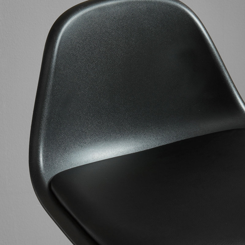 Tabouret de comptoir 26 po Hoban, Noir