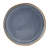 Gibson Elite Algeria River Plates and Bowls Sets, 12-Piece Stoneware Dinnerware Sets, Reactive Glaze Dish Set - Blue