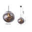 Luminaire suspendu simple en chrome à 1 lumière Rodman avec abat-jour en acrylique-1810595926-1810595946