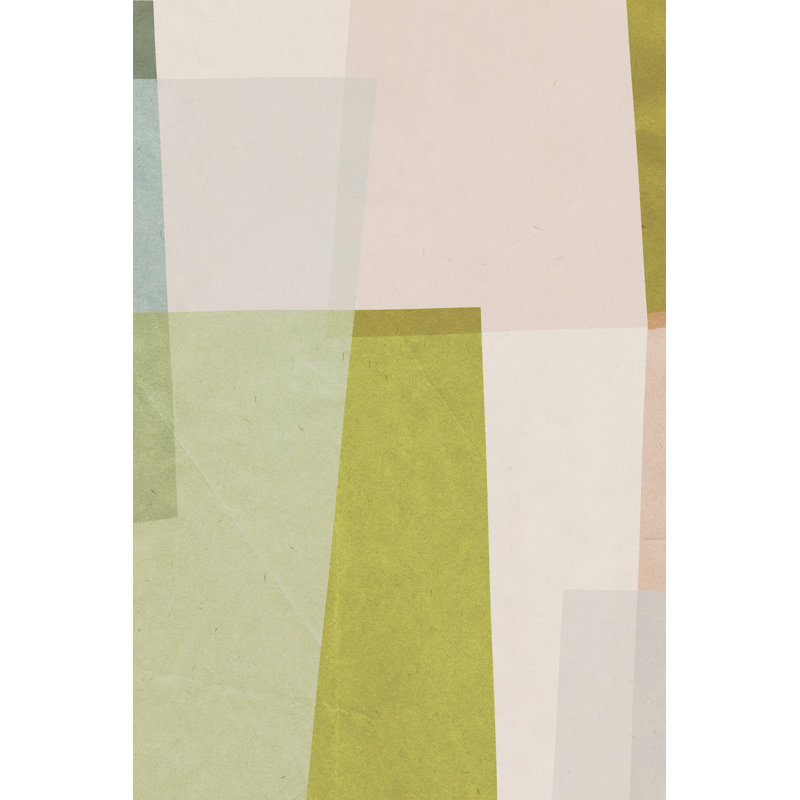 Overlapping Planes VI - Wrapped Canvas Art Prints, 46cm H x 30cm W x 3.8cm D