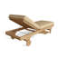 Capri Teak Chaise Lounge