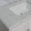 Ensemble de meuble-lavabo simple 36 po Tilford avec rangement blanc et comptoir en marbre de Carrare-1185249945-1178591876