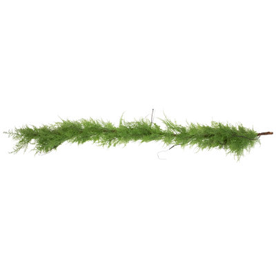 5' X 5" Green And Brown Cedar Artificial Christmas Garland - Unlit
