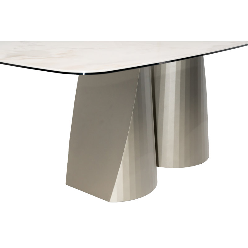 Antwerp Metal Base Dining Table