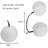 Outdoor 40 - Bulb 393.7'' Solar Powered LED Shaded String Light-1212053647