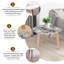 Ensemble de 2 tables gigognes Triangle