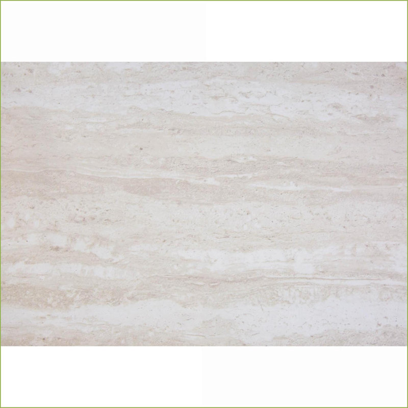 Table basse d'apparence marbre beige avec tiroir en métal doré, table de bout contemporaine peu encombrante pour le salon