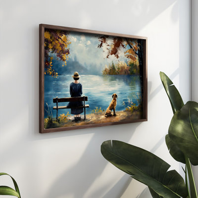 Elegant Decorative Framed MDF Painting, 13.8 x 18.5 x 0.1 inches | 100% MDF with 3 mm Thickness, 100% Pine Wood Frame | UV Printed Artwork for Stylish Home Decor, Perfect for Living Room or Office