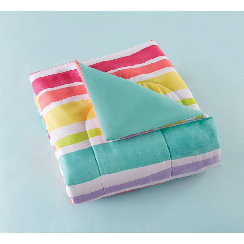 Ensemble de literie pour enfants Rainbow, Édredon simple + 5 pièces supplémentaires