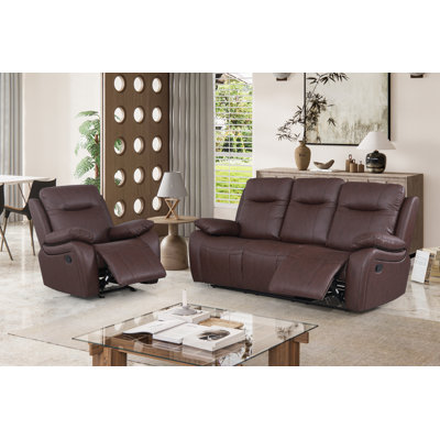 Bhishnee 2 - Piece Faux Leather Living Room Set by Latitude Run