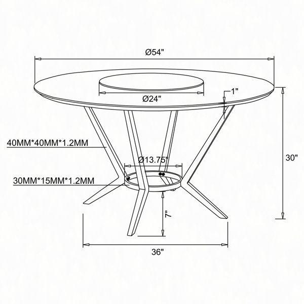 Dimensions du produit