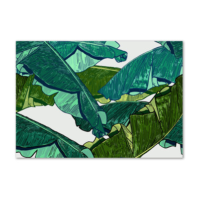 Banana Leaves - No Frame Print on Canvas