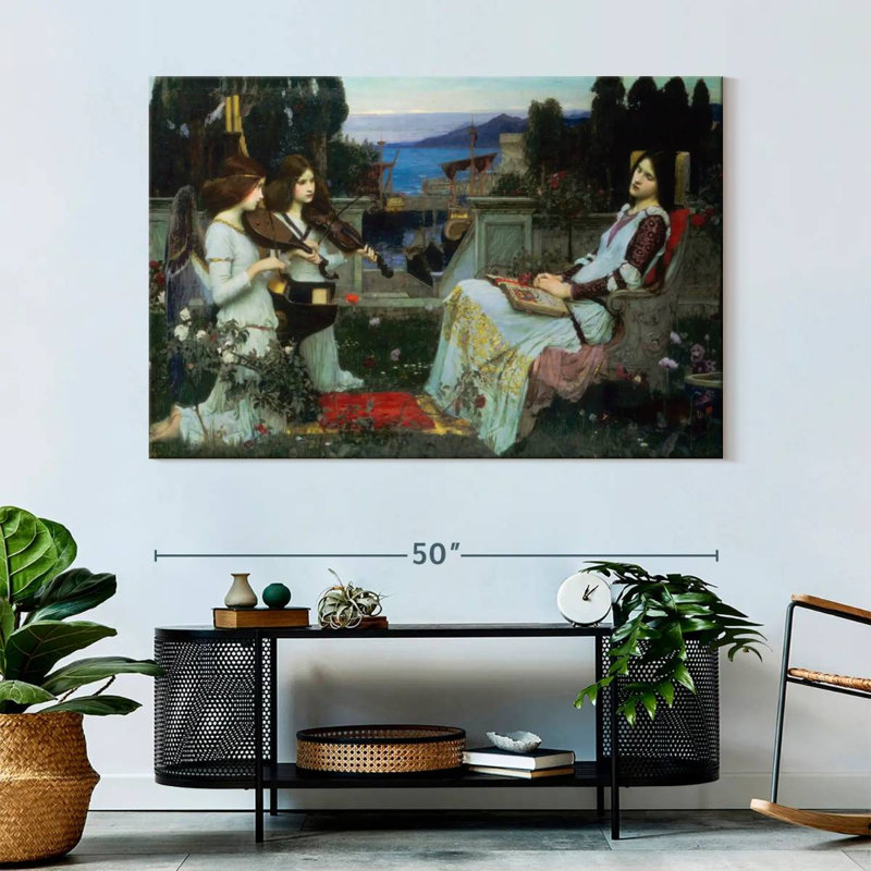 Adella Saint Cecilia, 34" H x 51" W