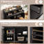 Buffet 3 tiroirs avec tablettes réglables