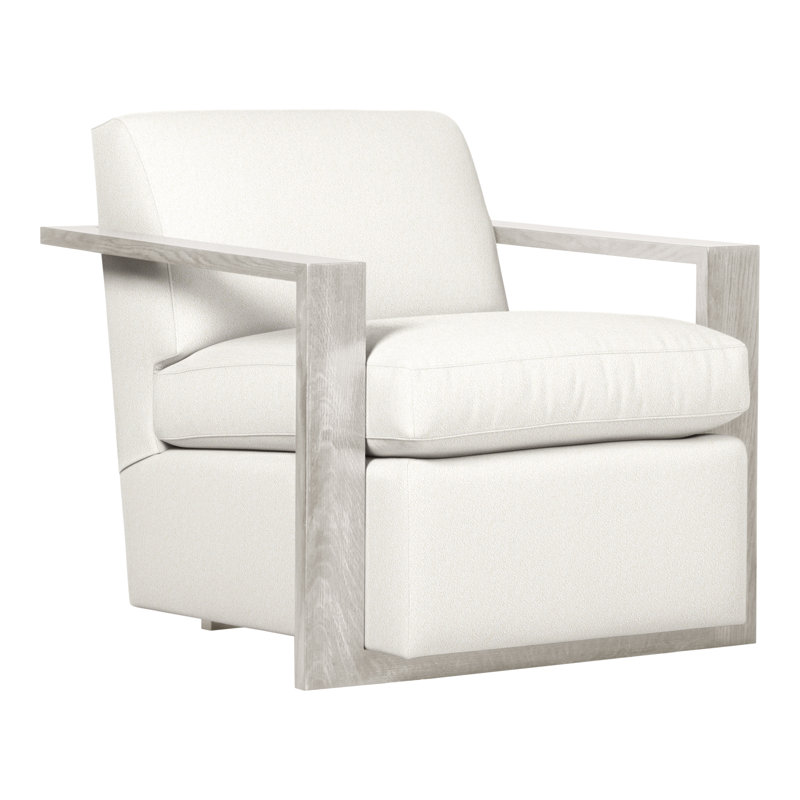 Thom Filicia Home Upholstered Armchair, Casa Blanca, Kennelly Snow