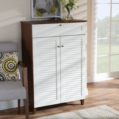 15 Pair Shoe Storage Cabinet