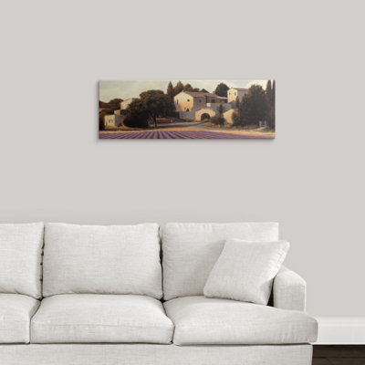 « panel i » par james wiens,, reproduction d’art Lavender Field