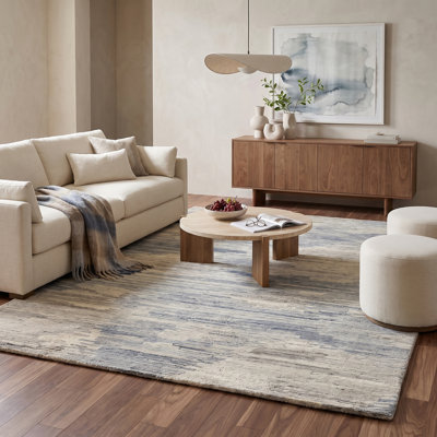 Montclair Transitional Abstract Hand-Tufted New Zealand Wool Blend Area Rug