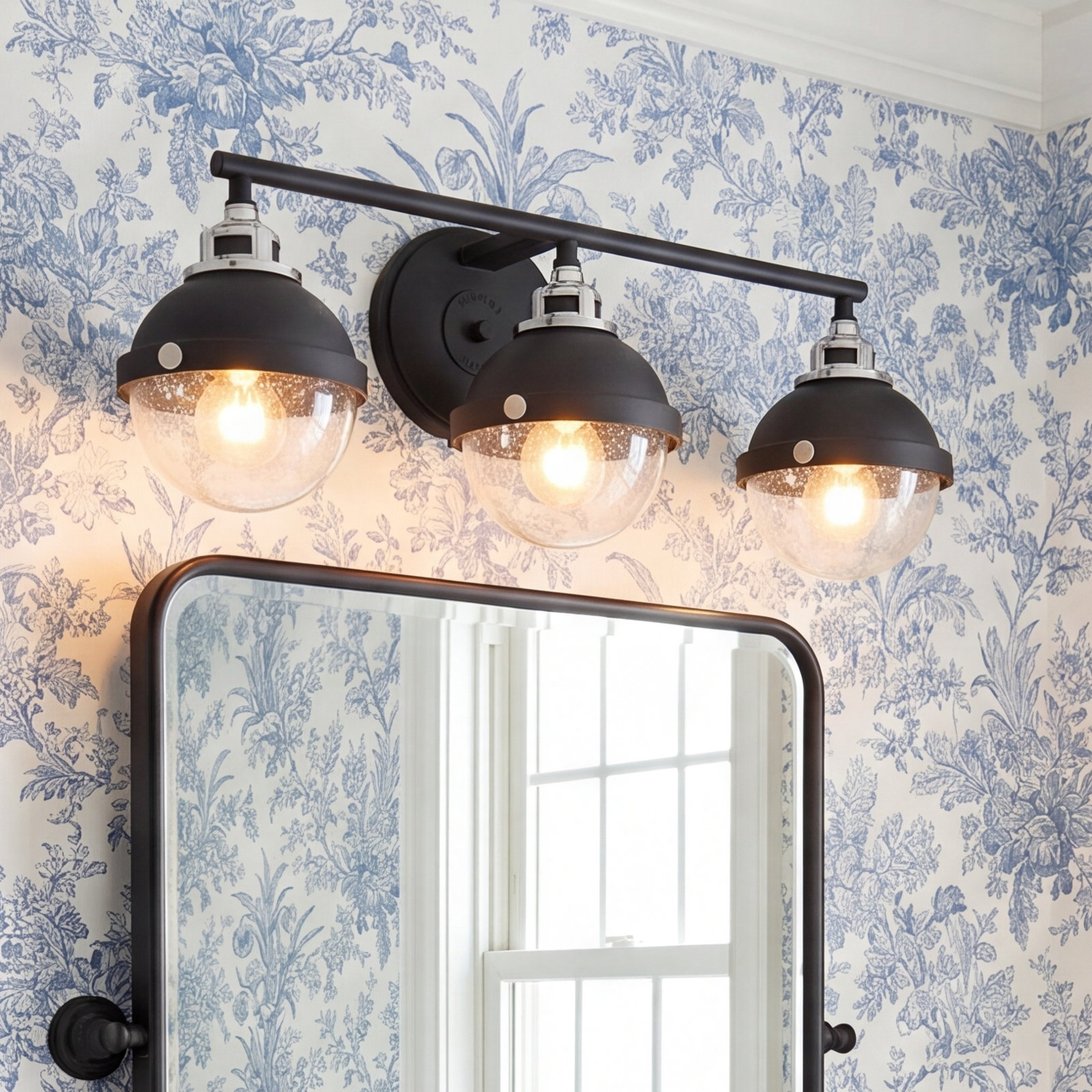 Kyoto 3-Light Dimmable Vanity Light